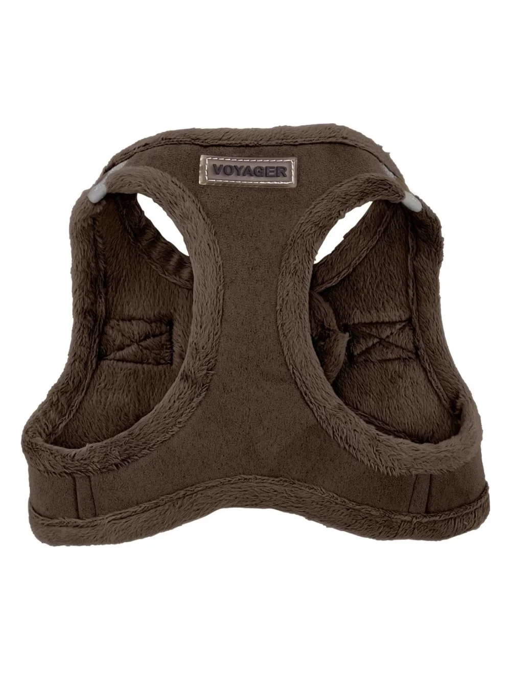 3/$30 Voyager Step in Harness Soft Plush Chocolate Suede